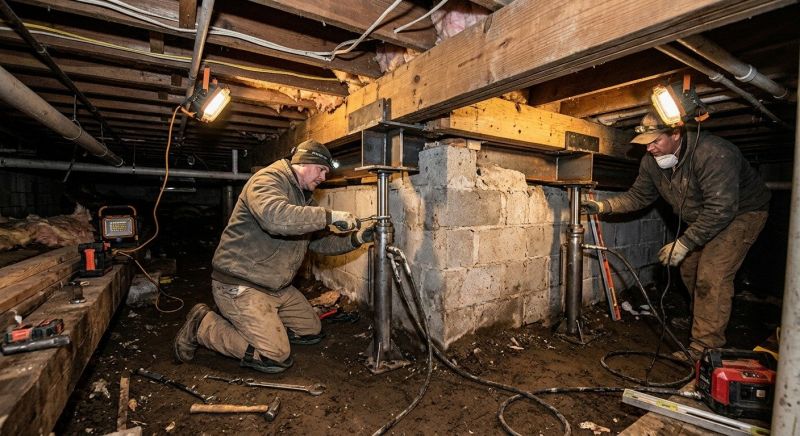 Basement Foundation Repair in Copperhill, TN