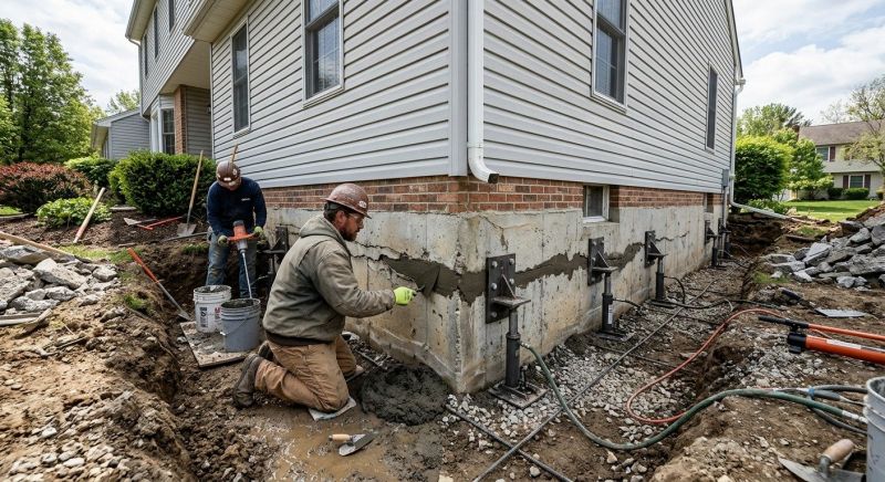 Basement Foundation Repair in Murphy, NC