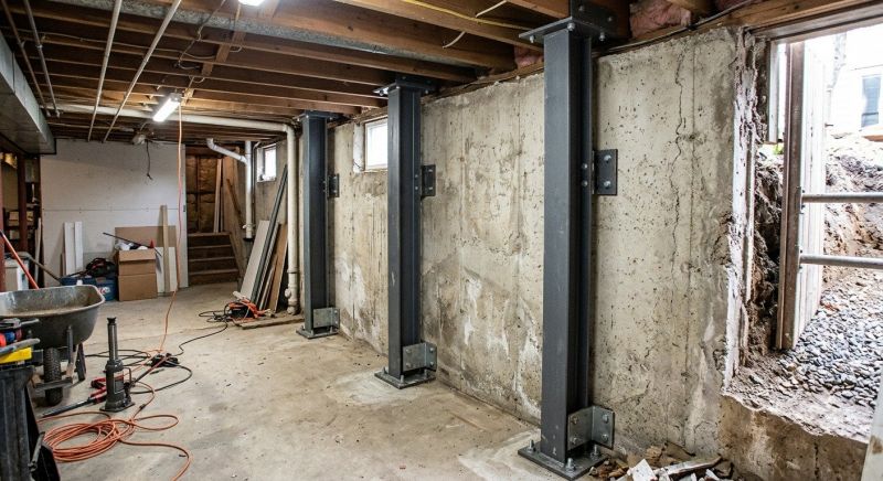 Basement Stabilization in Blue Ridge, GA