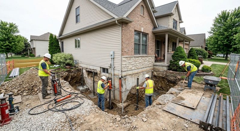 Building Foundation Repair in East Ellijay, GA