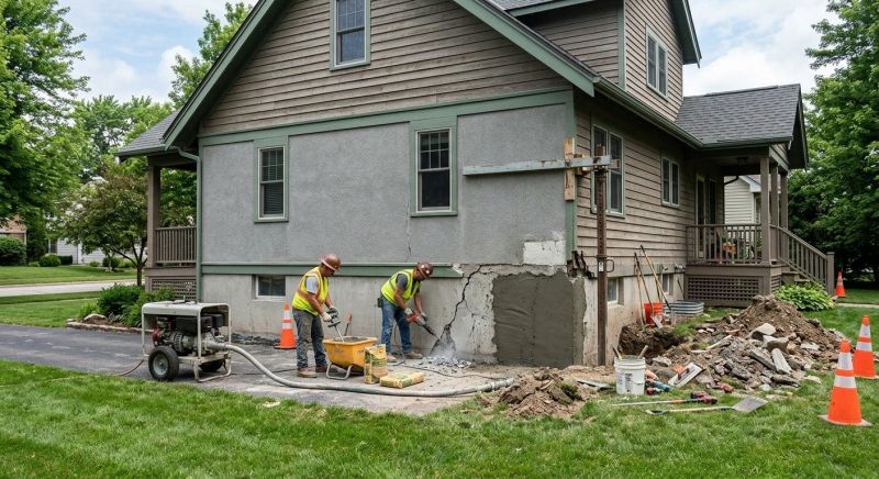 Building Foundation Repair in Ellijay, GA