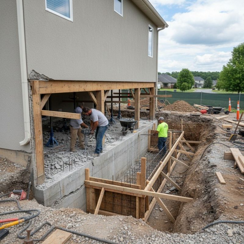 Building Foundation Repair in Blue Ridge, GA