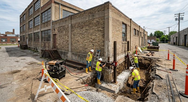 Building Foundation Repair in Blue Ridge, GA