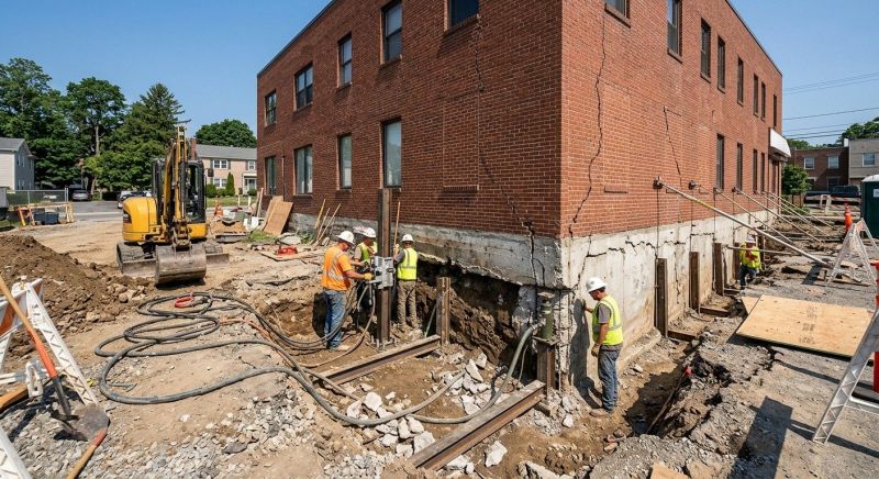 Building Foundation Repair in Murphy, NC