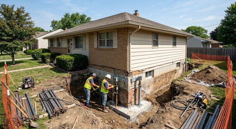 Building Foundation Repair in Murphy, NC