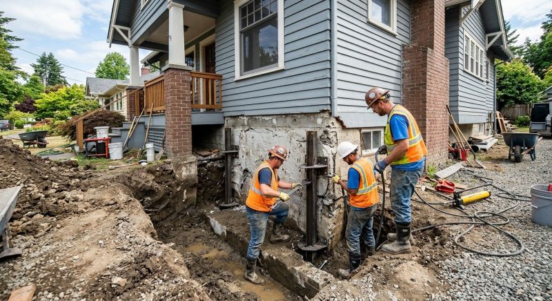 Building Foundation Repair in Suches, GA