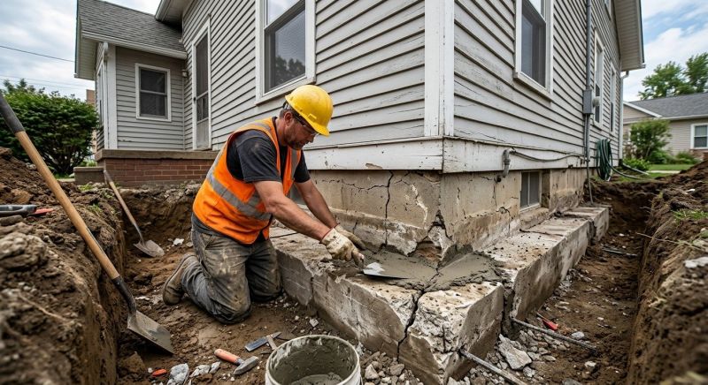 Concrete Foundation Repair in Copperhill, TN