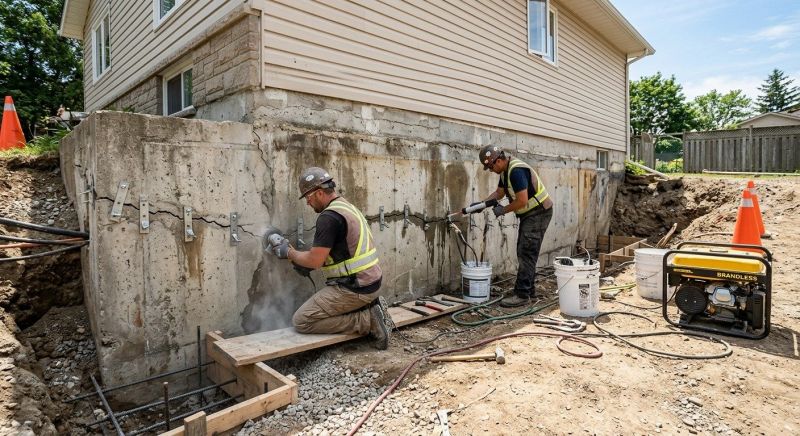 Concrete Foundation Repair in East Ellijay, GA