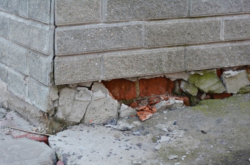 Cracked Foundation Repair in East Ellijay, GA