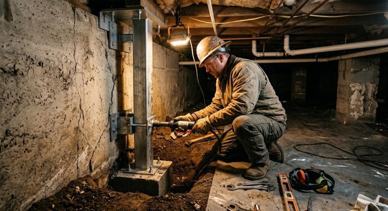 Crawlspace Foundation Repair in Ducktown, TN