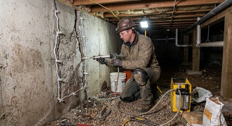 Crawlspace Foundation Repair in Morganton, GA