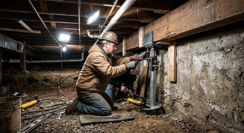 Crawlspace Foundation Repair in Murphy, NC