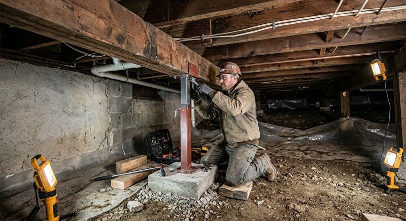 Crawlspace Foundation Repair in Murphy, NC