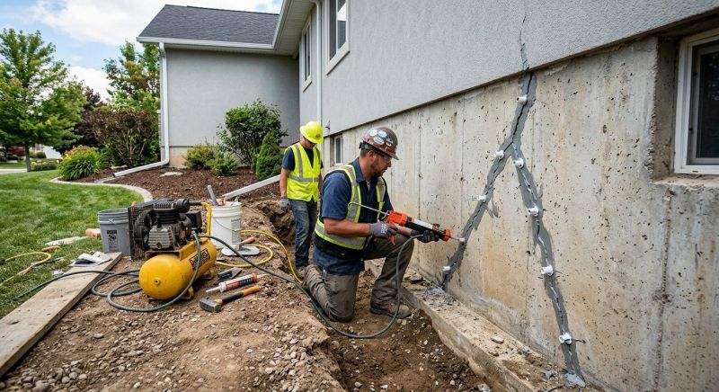 Foundation Crack Repair in Copperhill, TN