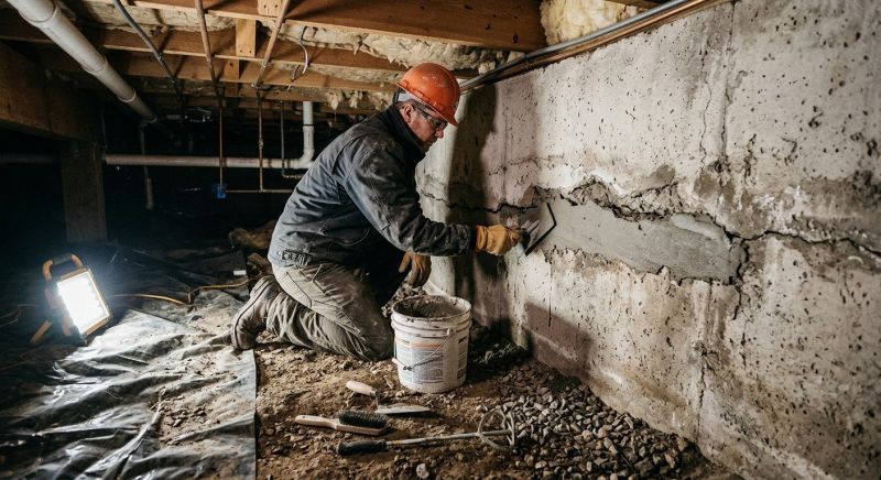 Foundation Cracks Repair in Blue Ridge, GA