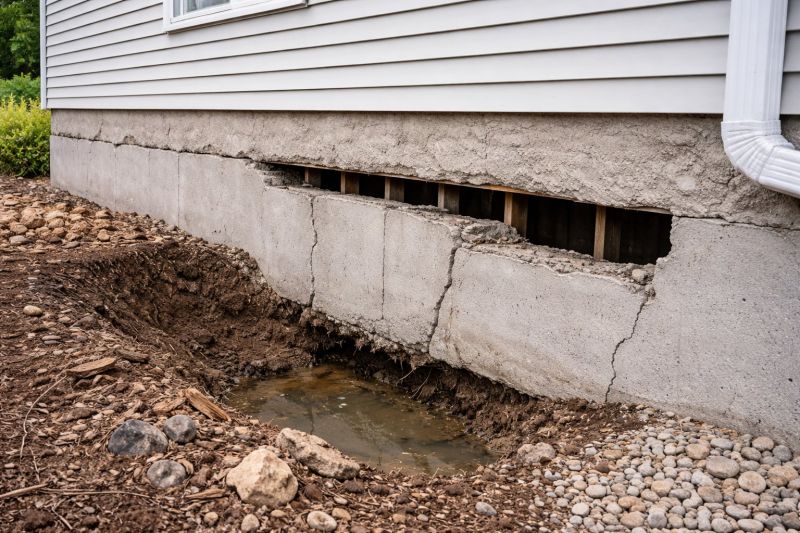 Foundation Damage Repair in Union County, GA