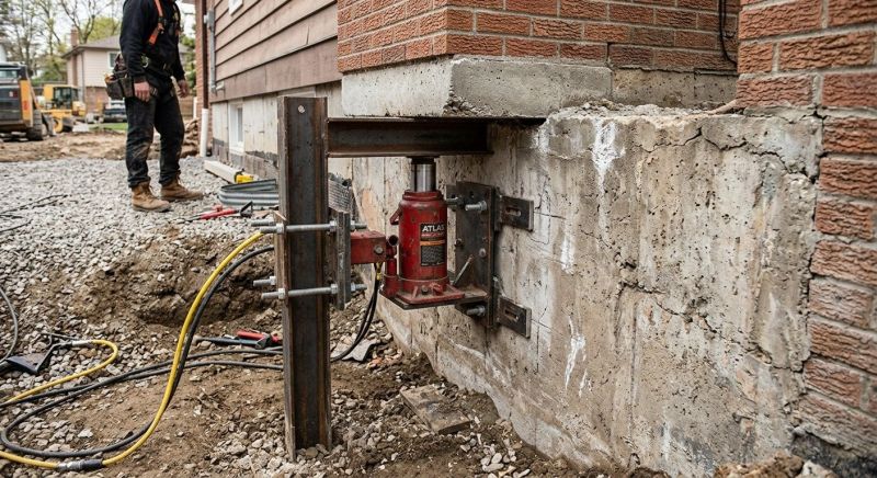 Foundation Jacking in Blairsville, GA