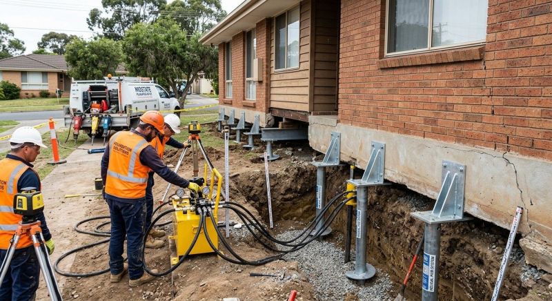 Foundation Jacking in Ducktown, TN