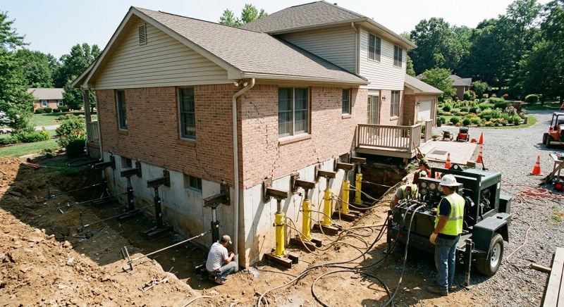 Foundation Jacking in Fannin County, GA