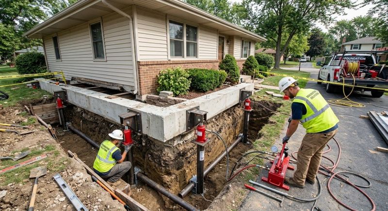 Foundation Jacking in Mc Caysville, GA