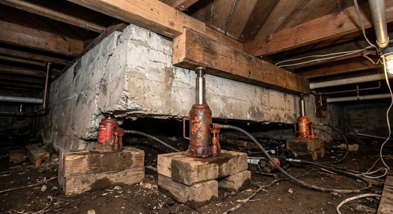 Foundation Jacking in Murphy, NC