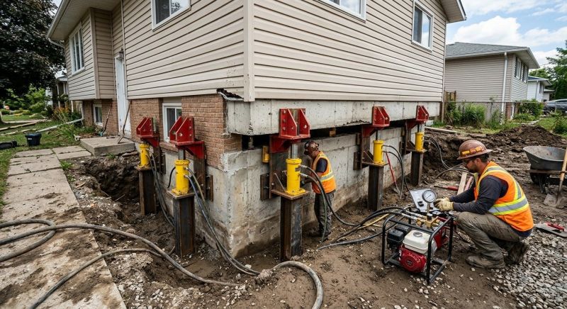 Foundation Lifting in Blairsville, GA