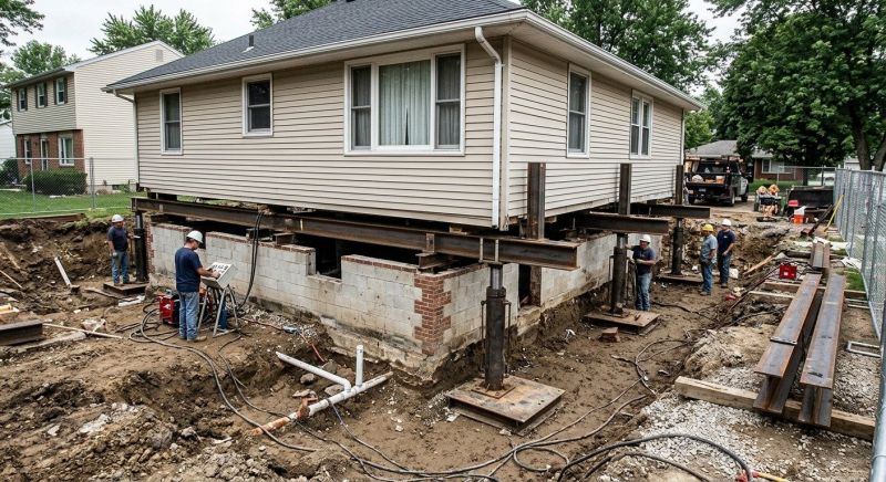 Foundation Lifting in Blairsville, GA