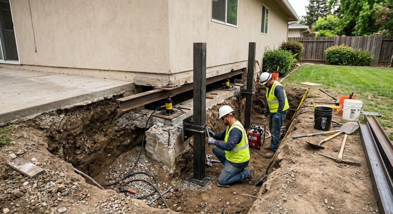 Foundation Pier Repair in Blue Ridge, GA