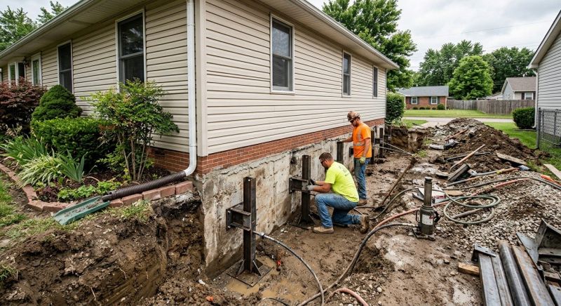 Foundation Stabilizing in Copperhill, TN