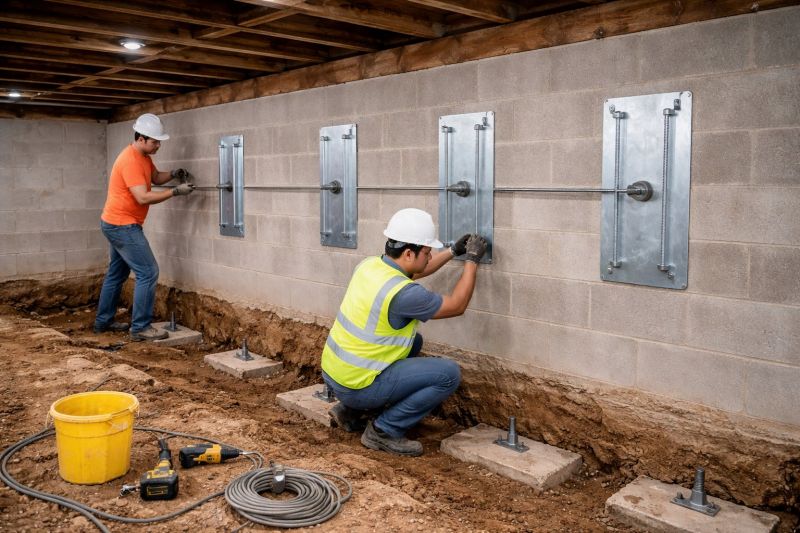Foundation Stabilizing in Ducktown, TN