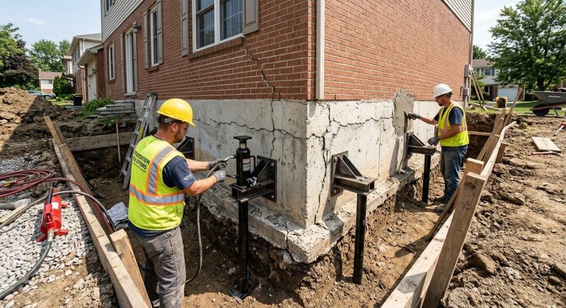 Foundation Structural Repair in East Ellijay, GA