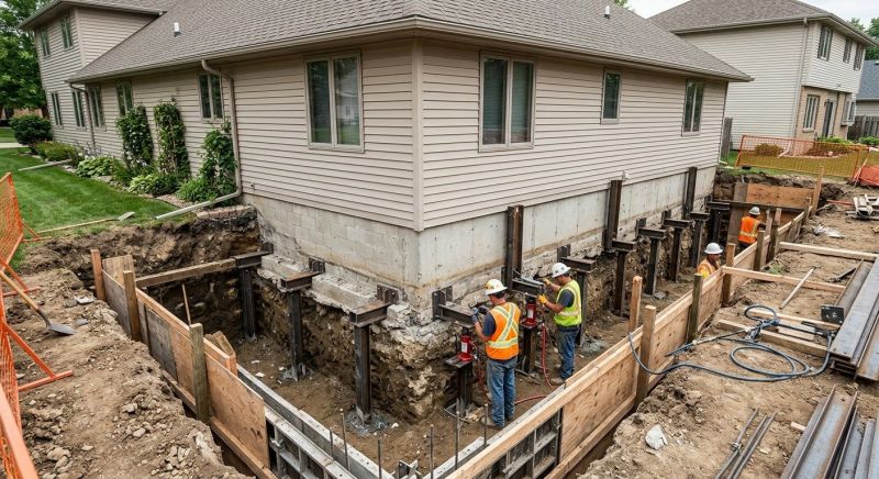 Foundation Underpinning in Blue Ridge, GA