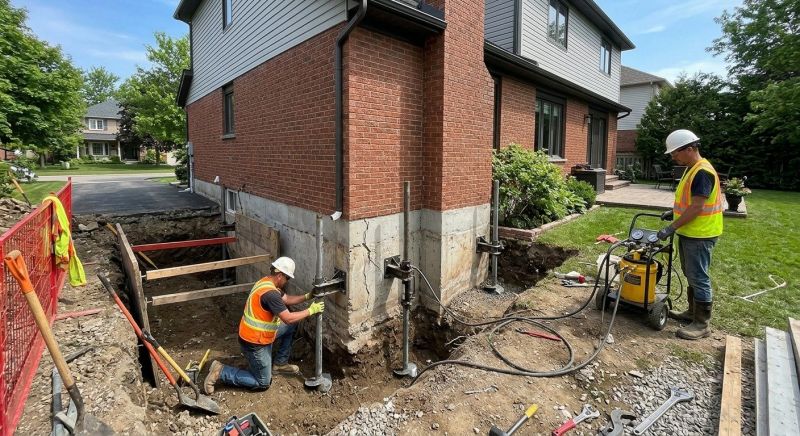 Foundation Underpinning in Blue Ridge, GA