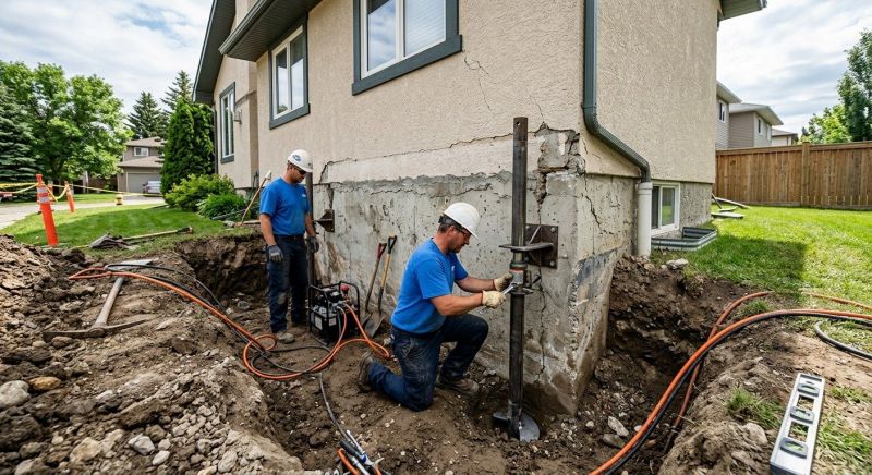 Helical Piers Installation in Blue Ridge, GA