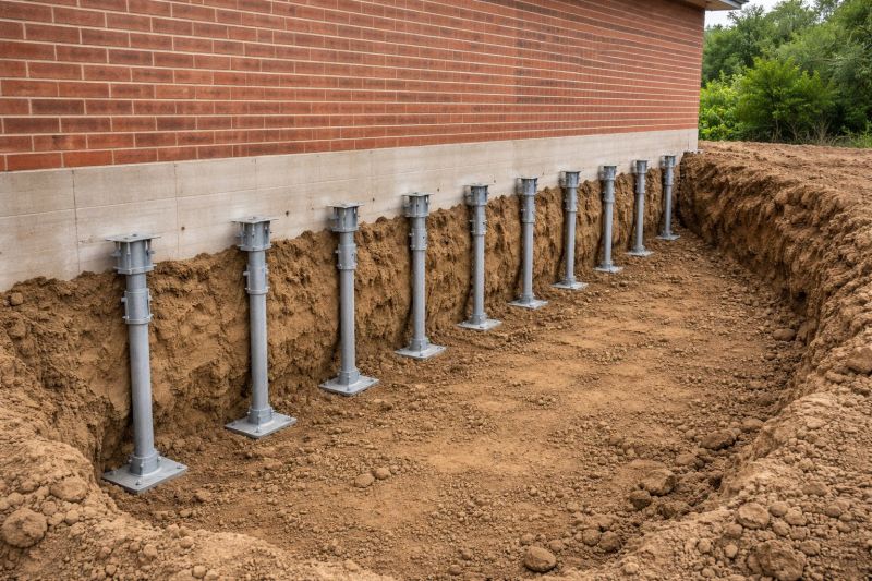 Helical Pile Installation in Blue Ridge, GA