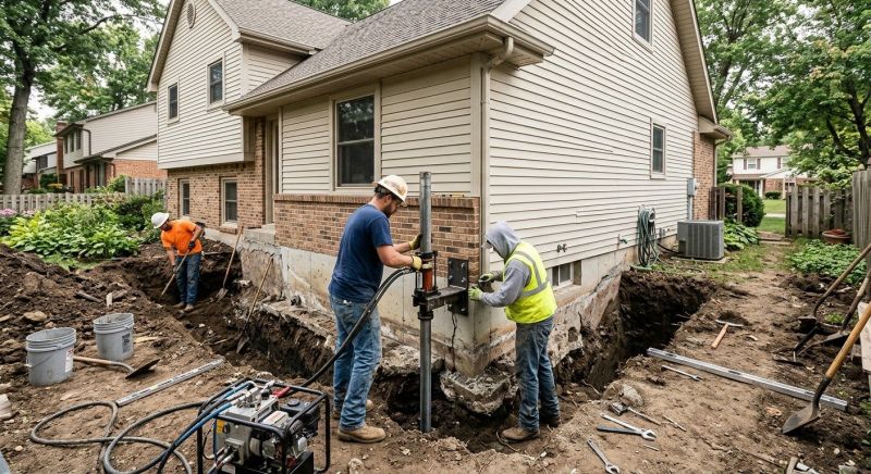 Home Foundation Repair in Ellijay, GA