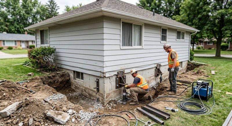 Home Foundation Repair in Blue Ridge, GA