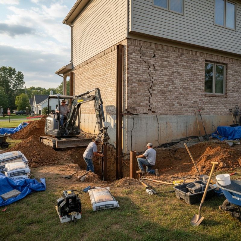 Home Foundation Repair in Murphy, NC