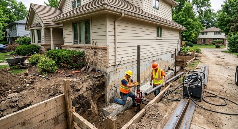 Home Foundation Repair in Union County, GA