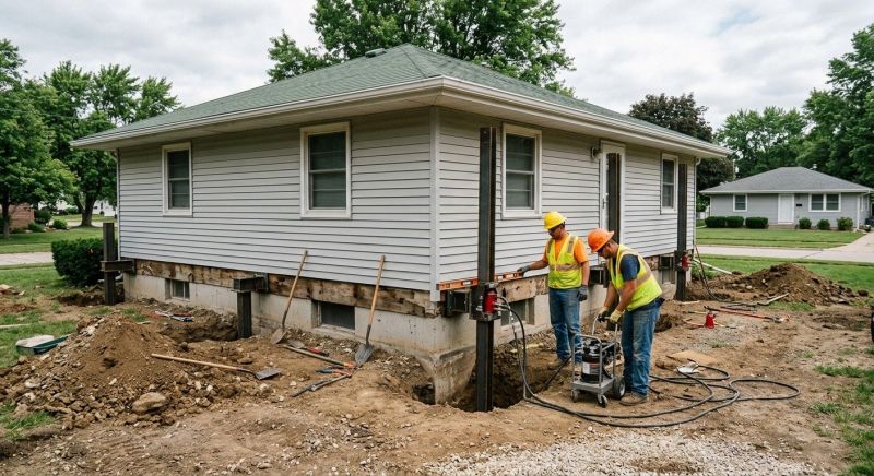 House Foundation Leveling in Blue Ridge, GA