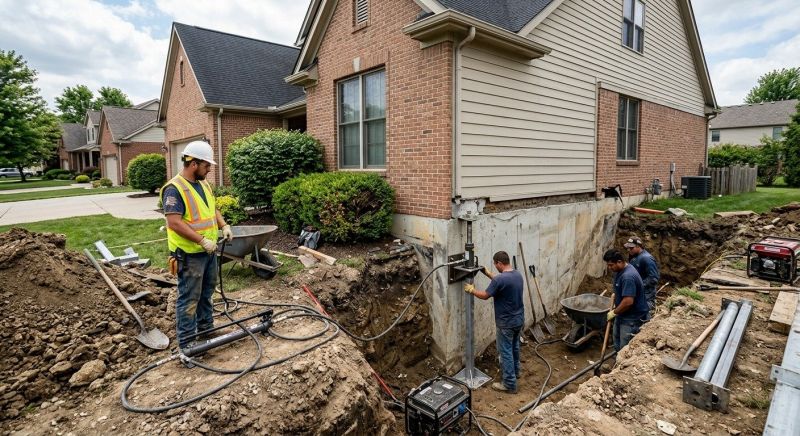 House Foundation Repair in East Ellijay, GA