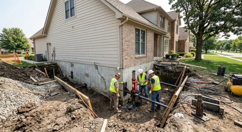 House Foundation Repair in Morganton, GA