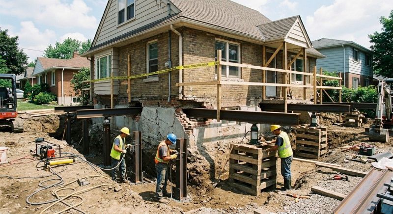 House Foundation Repair in Murphy, NC
