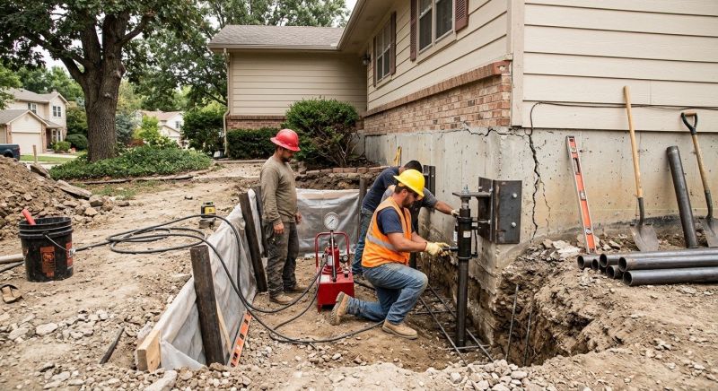 Leaking Foundation Repair in Blue Ridge, GA