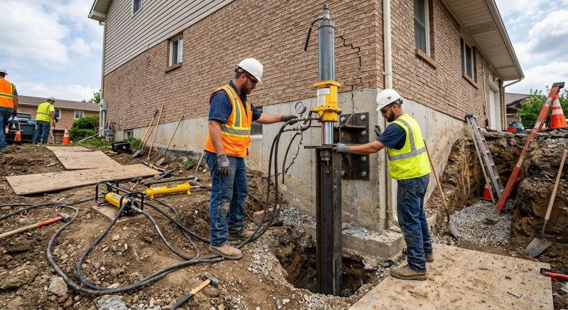 Settling Foundation Service in Blairsville, GA