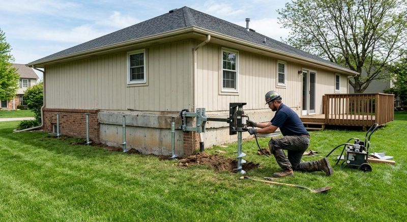 Settling Foundation Service in Mc Caysville, GA