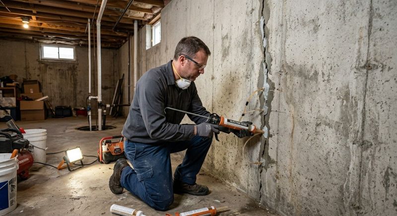 Structural Crack Repair in Blue Ridge, GA